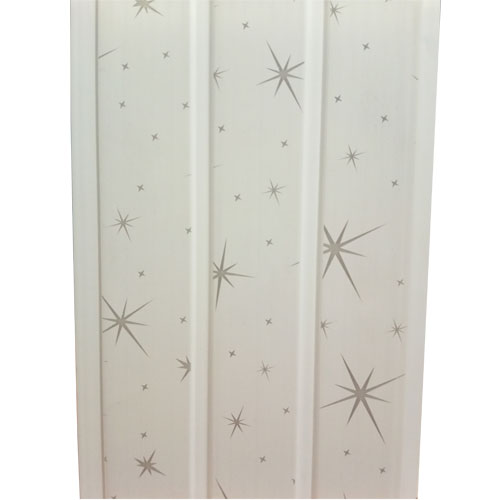 20 CM PVC YILDIZ DESENLİ TAVAN LAMBRİ